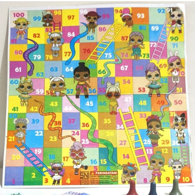 Mainan Ular Tangga / ULAR TANGGA MAINAN JADUL MURAH