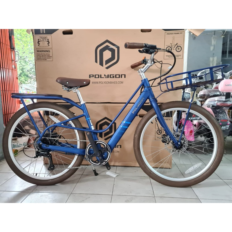 SEPEDA LISTRIK URBAN E BIKE / ELECTRIC BIKE POLYGON KALOSI ACTIVE