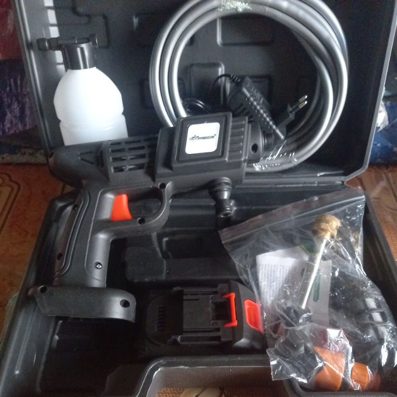 PROFESSIONAL ENGINE SPRAYER | E -KABUT GAZBROW MESIN SEMPROT ELEKTRIK UNTUK CUCIAN MOTOR DAN MOBIL