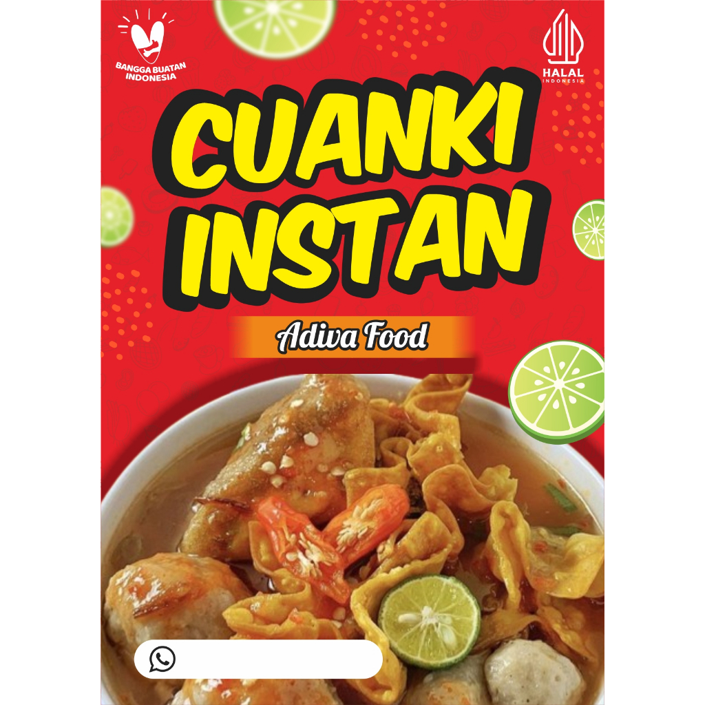 

Stiker Kemasan Snack | Stiker Nama Produk | Stiker Makanan