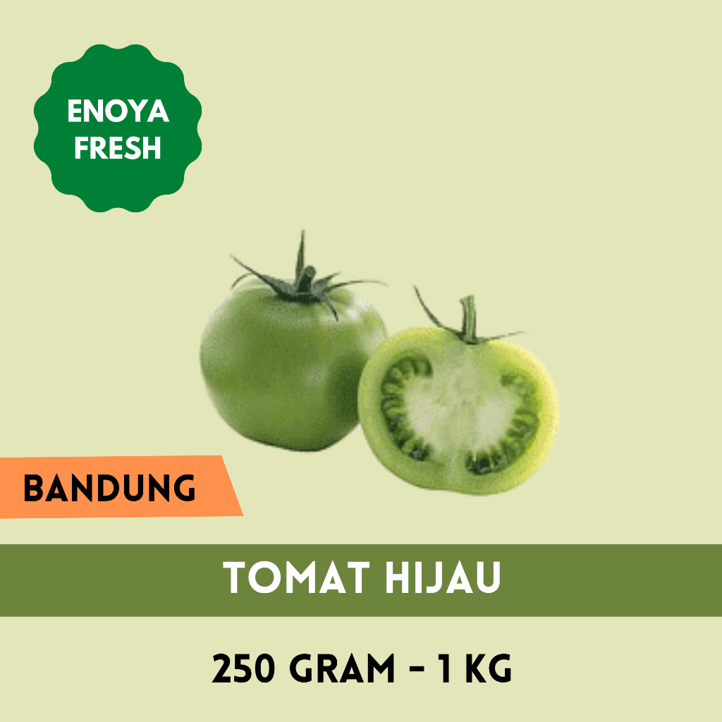 

Tomat Hijau 250 gram - 1 kg Bandung