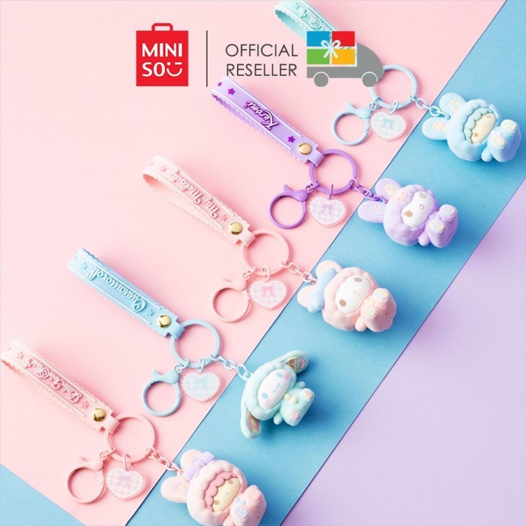 MINISO x SANRIO Gantungan Kunci kelinci Sanrio