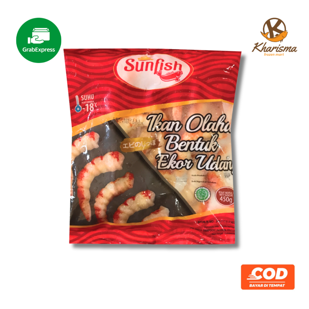 

Sunfish Olahan Ikan Frozen Food Bentuk Udang 450g (Area Sumbar) Kharisma Frozenmart