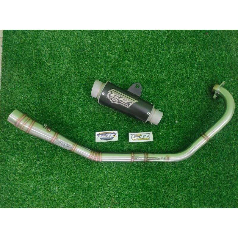 Knalpot Original Gjz Racing Exhaust Vixion Old Vixion New Nvl Nva Roadrace Step Standar