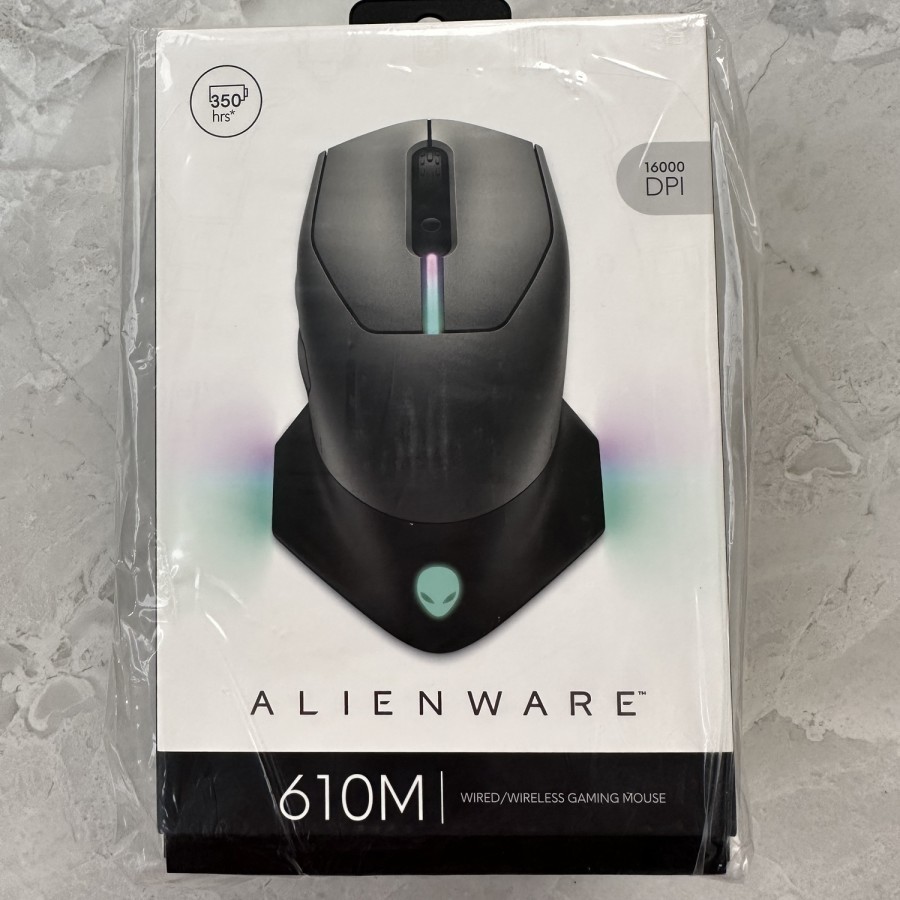 Mouse Alienware Original - Dell Alienware Wired/Wireless Gaming Mouse - AW610M - Dark Side of the Mo
