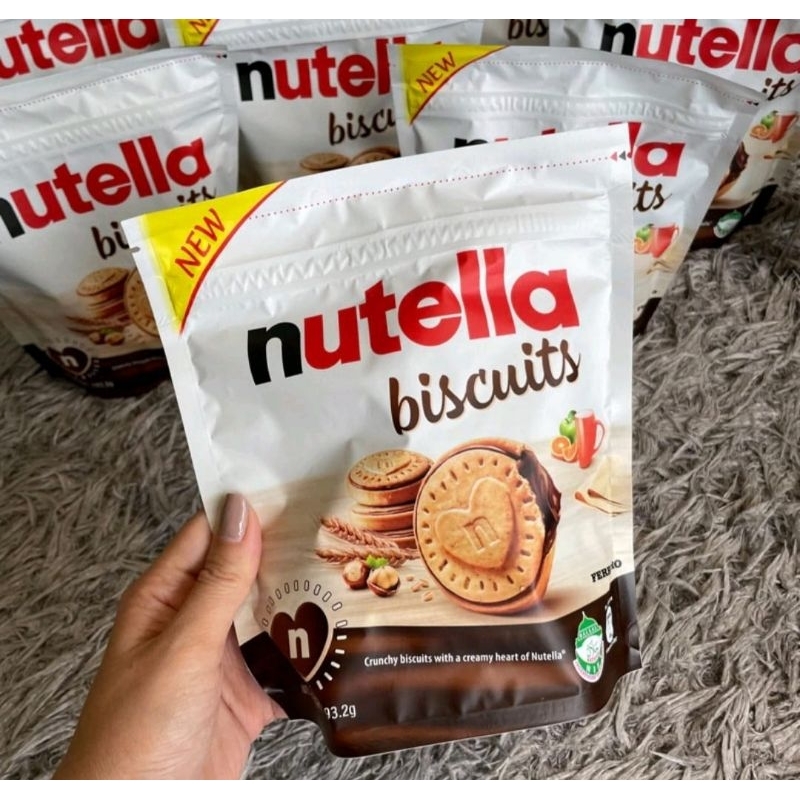 

NUTTELA BISCUITS IMPORT NEW ORI 193.2gr
