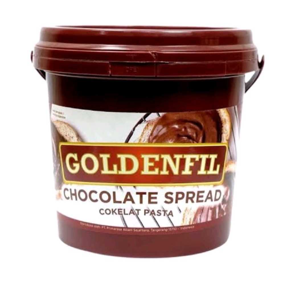 

GOLDENFIL Chocolate Spread 1kg sudah FREE packing WRAP