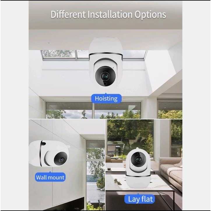 CCTV Wifi IP Camera 8MP HD Indoor Home CCTV Kamera