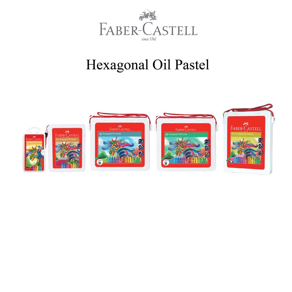 

el Baru FaberCastell Hexagonal Oil Pastell 44