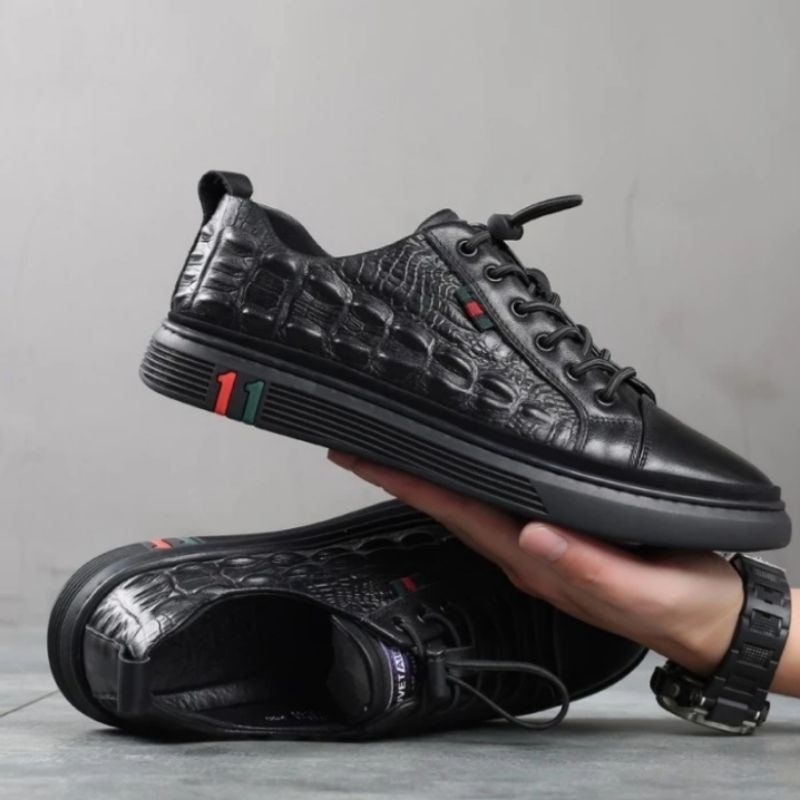 Ambigo Sepatu Sneaker Pria Import ALLIGATOR G-119 Sneaker Cassual Shoes Size 40 - Sepatu Kasual Sant