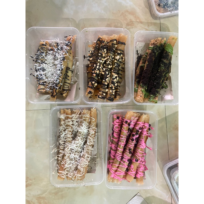 

Pisang Roll frozen