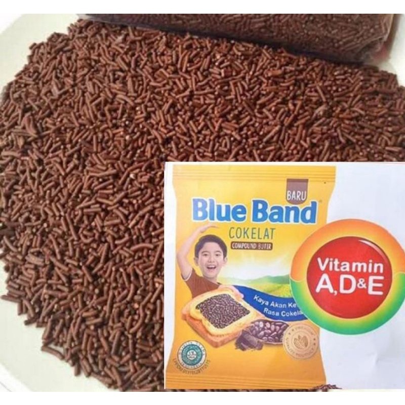 

Terlaris Bubuk Meses Coklat Blue Band Coklat Tabur Repacking