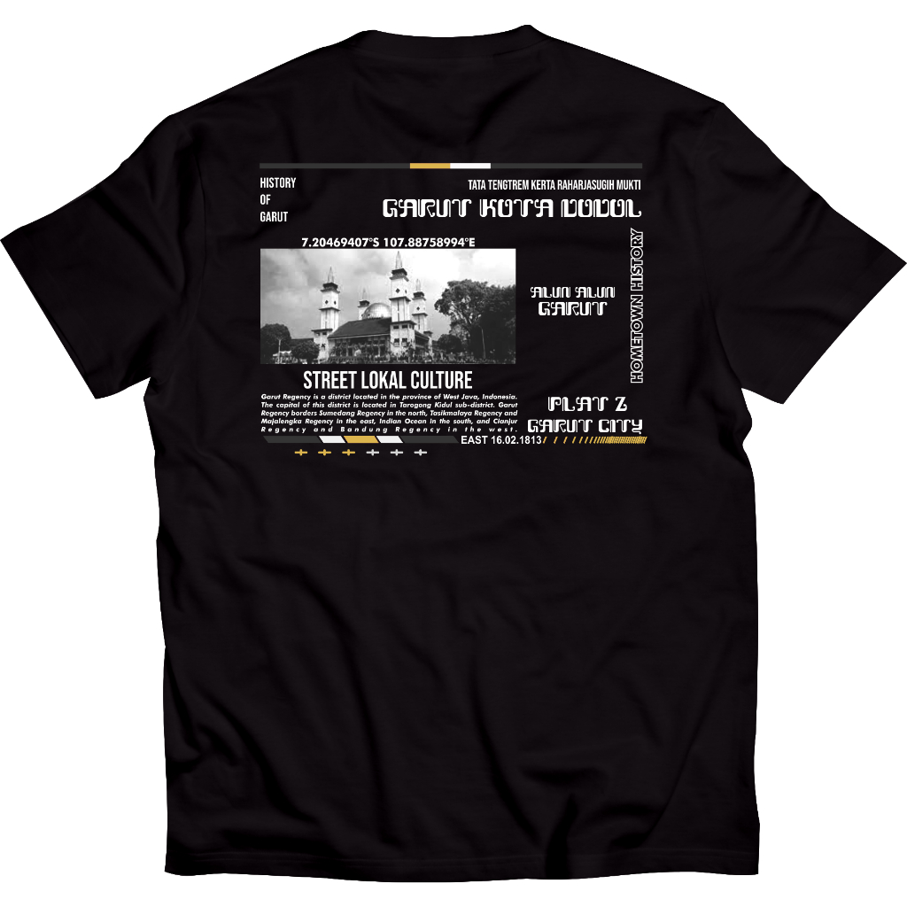 Kaos Garut Tshirt Garut PLAT Z