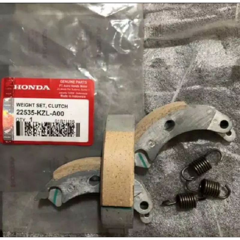 Kampas ganda Honda KZL Beat fi 2012-2014 Scoopy fi Spacy fi beat karbu(starter kasar)