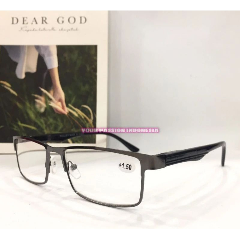 Kacamata Baca Original FN 600 Gagang Per Pria Wanita