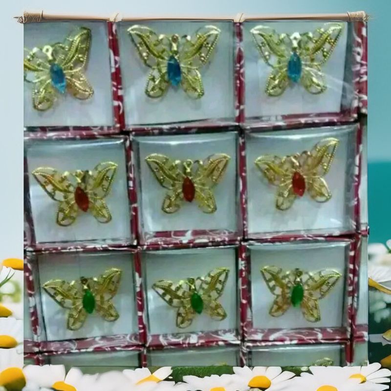 souvenir bros kupu kupu kemasan box kertas