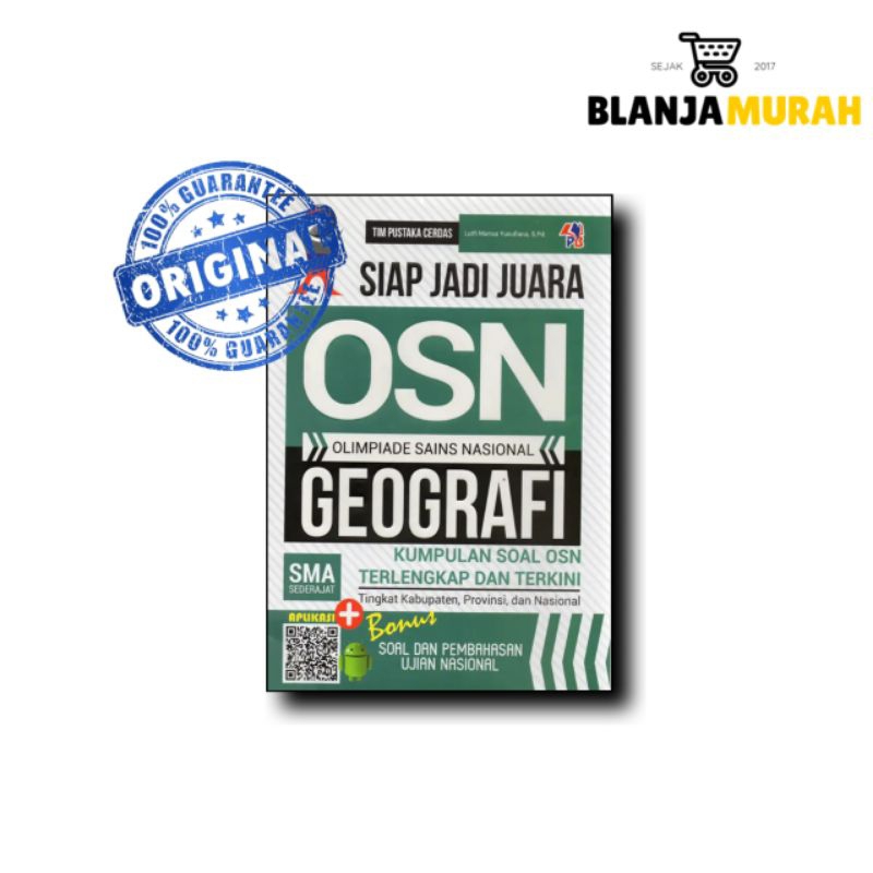 BUKU OSN SMA - SIAP JADI JUARA OSN GEOGRAFI SMA
