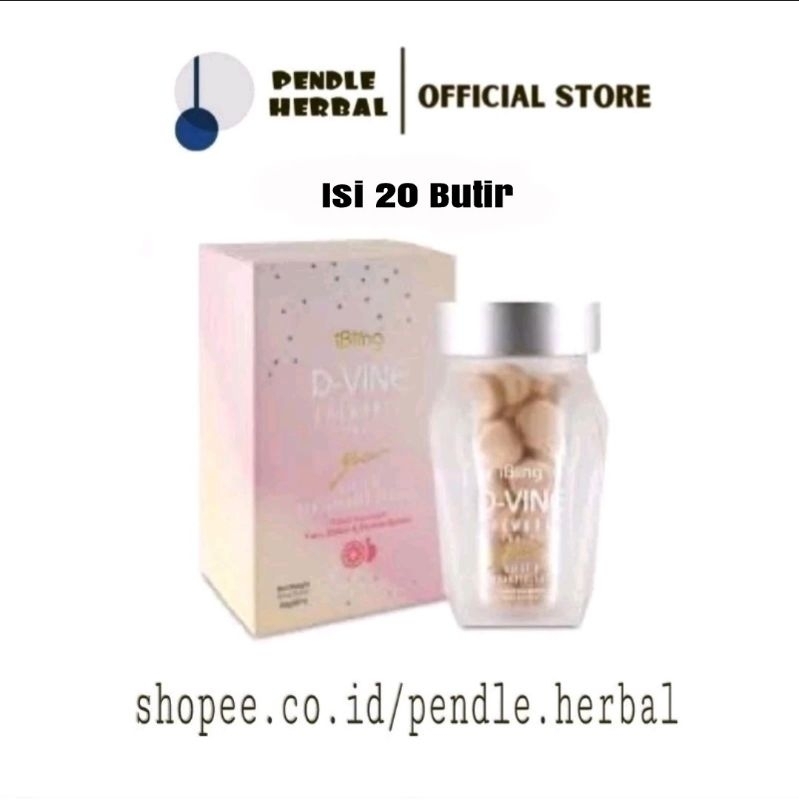 

D VINE COLLAGEN ORIGINAL ISI 20 TABLET Promo D-vine Dvine D vine Divine Devine Suplement Colagen Collagen 100% Ori Original Asli isi 20 Butir Pemutih Kulit Badan Wajah Cepat & Aman Termurah Murah ,