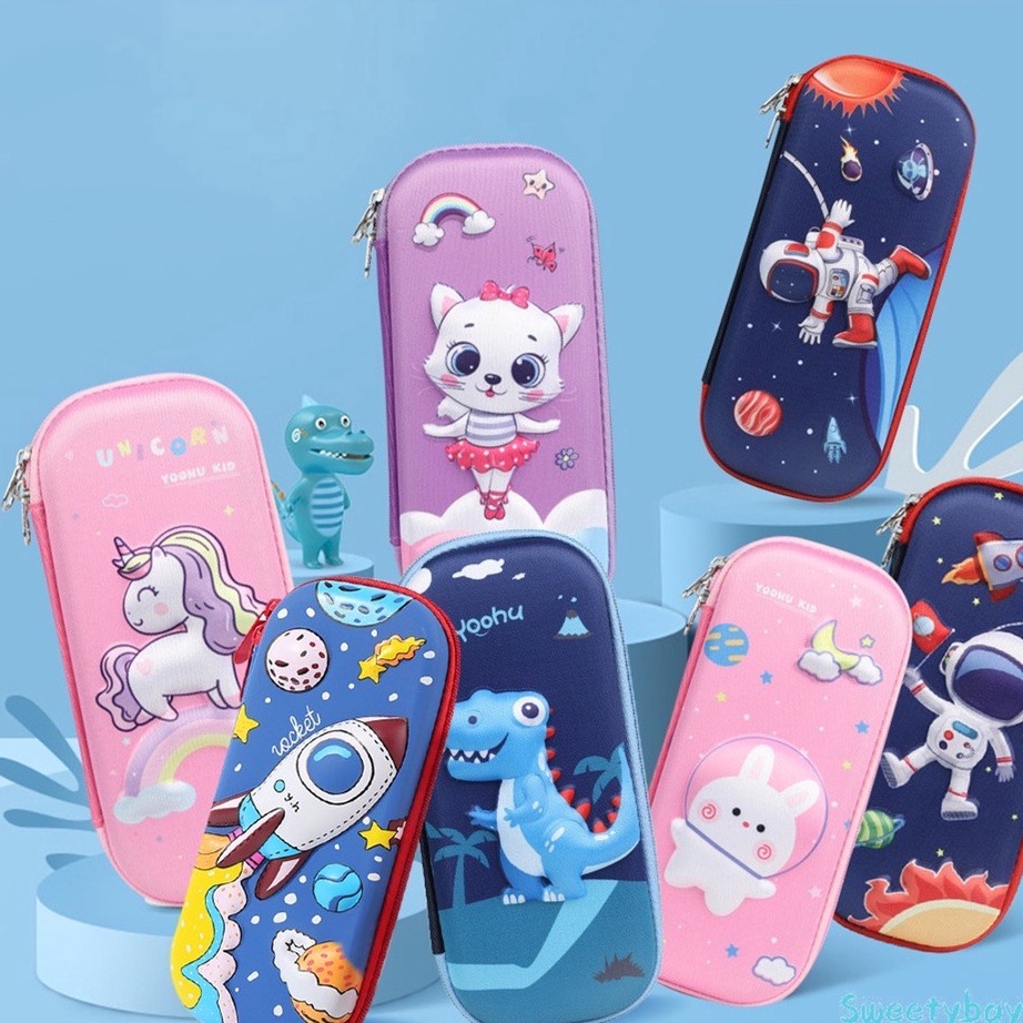 

sale 3D Kotak Pensil Anak Sekolah 3D Bahan EVA Anti Air VYH