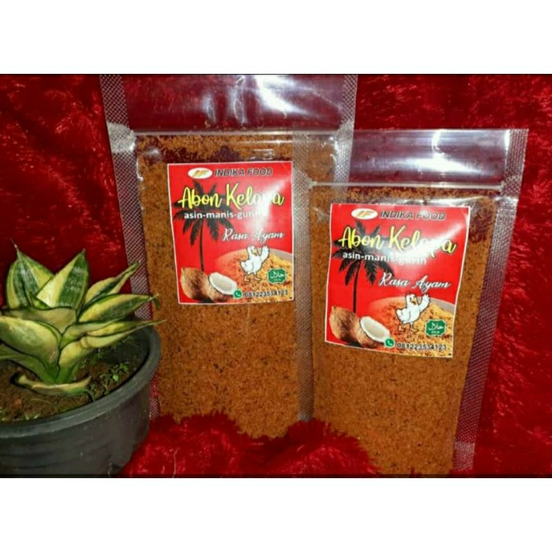

abon kelapa asli serundeng terekel rasa original renyah