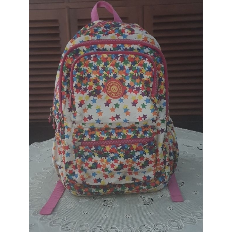 Ransel anak Ssamzie star multicolor