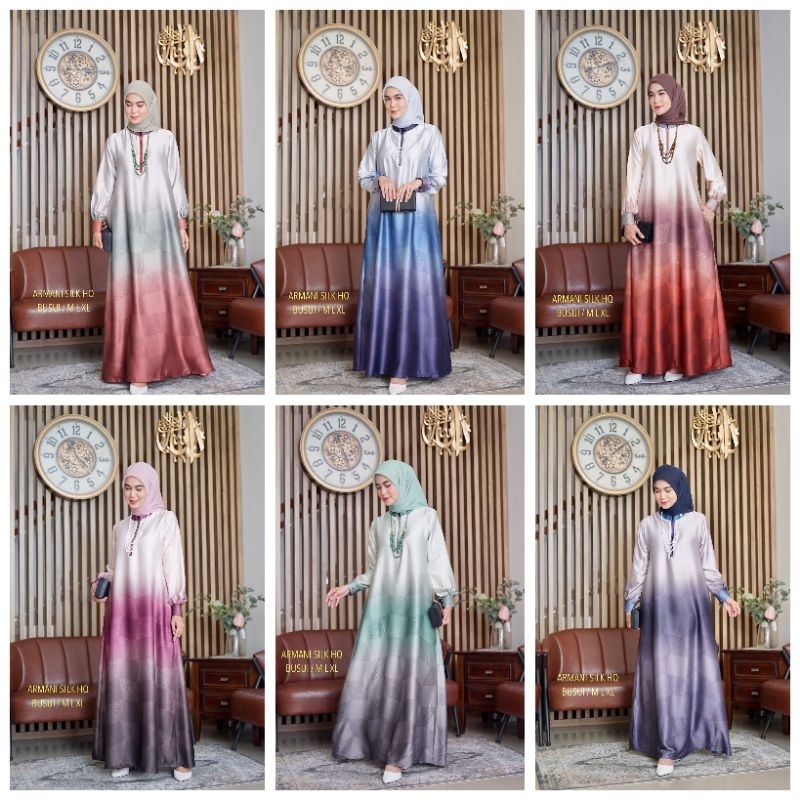 gamis gradasi by kamari