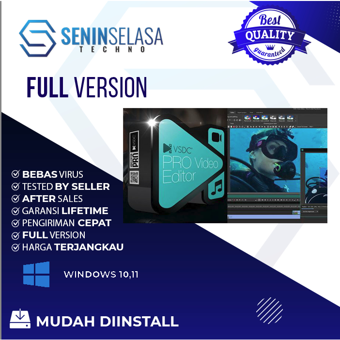Software Pengeditan Video: VSDC Video Editor Pro 9 [WIN]