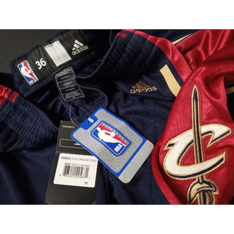 celana basket adidas nba Cleveland cavaliers authentics Nba short