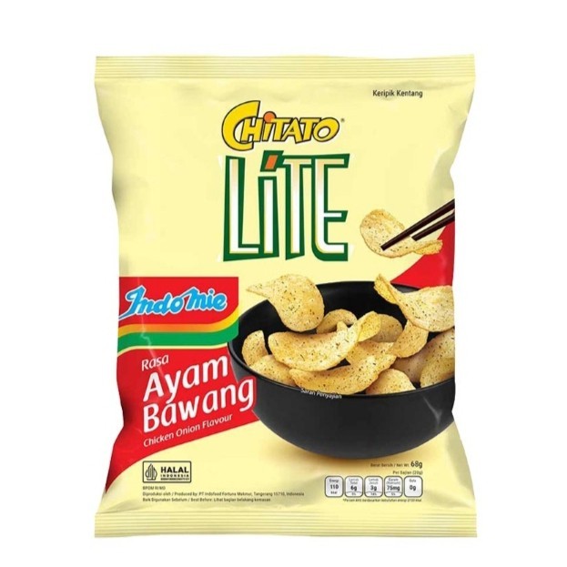 

Chitato lite keripik kentang ayam bawang 60 gr