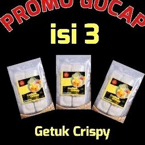 

paket getuk krispi promo getuk crispy isi 3 frozen
