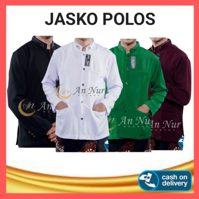 Baju jasko polos jas koko pria
