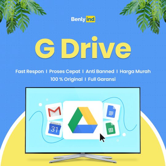 Gdrive Googledrive Unlimited Storage Lifetime / Bisa Digunakan Seumur Hidup Resmi Gdrive Workspace