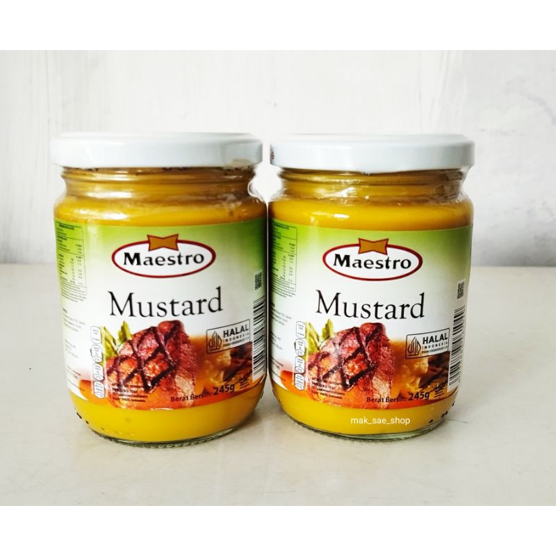 

MAESTRO MUSTARD SAUS 245GR