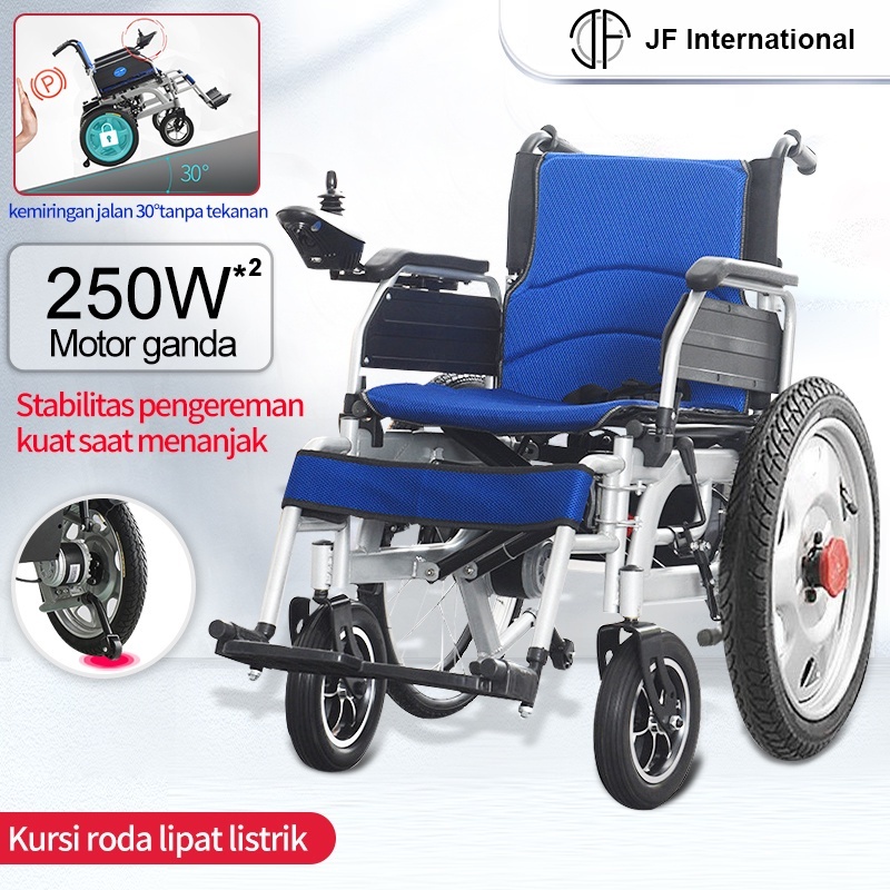Kursi roda listrik cerdas / Kursi Roda Elektrik Bisa Lipat Ekonomis / Kursi roda medis / Kursi roda