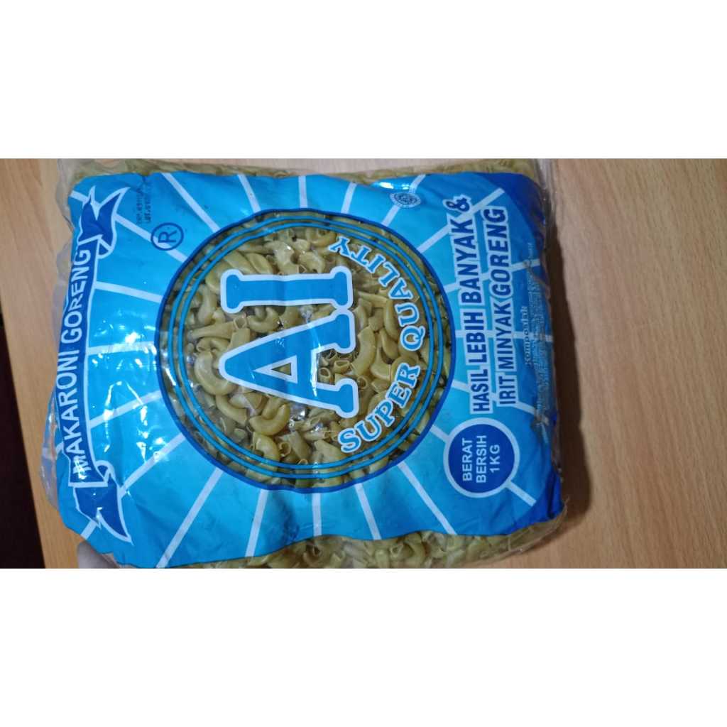 

MAKARONI A1 1 KG RENYAH GURIH MURAH