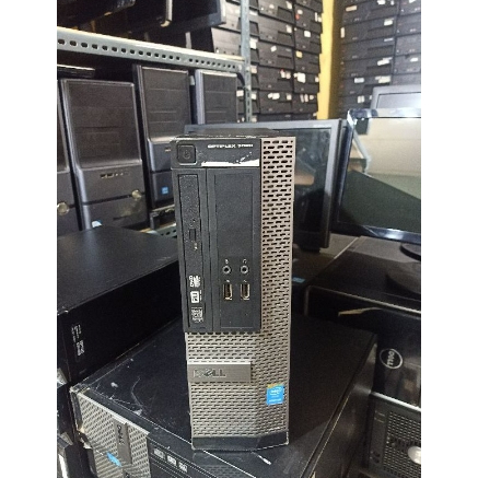 PC CPU KOMPUTER DELL DESKTOP MINI OPTIPLEX 3020 CORE I3 GEN4 HASWELL RAM 4GB HDD 500GB LIKE NEW