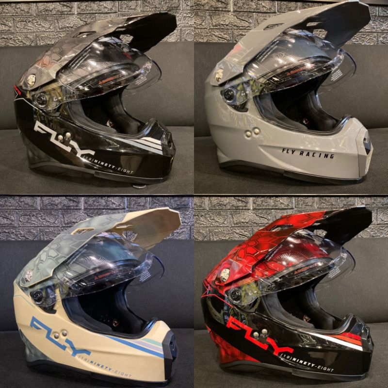 PROMO.. HELM FLY RACING TREKKER.HELM FLY SUPERMOTO.HELM SUPERMOTO