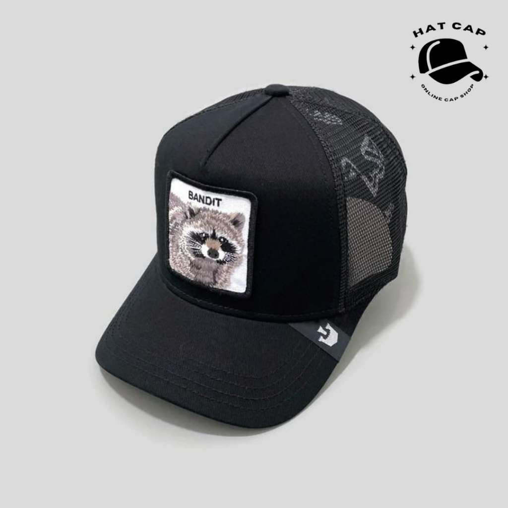 TOPI ORIGINAL GOORIN BROS TRUCKER TONAL BANDIT BLACK