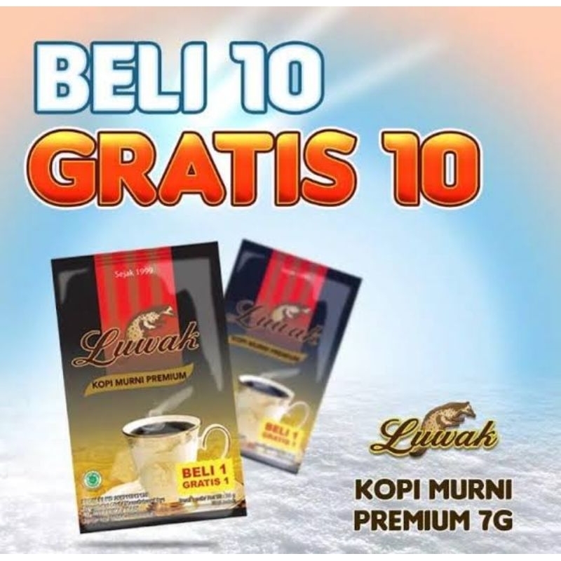 

Kopi Luwak Hitam Premium Tanpa Gula -Promo Grosir