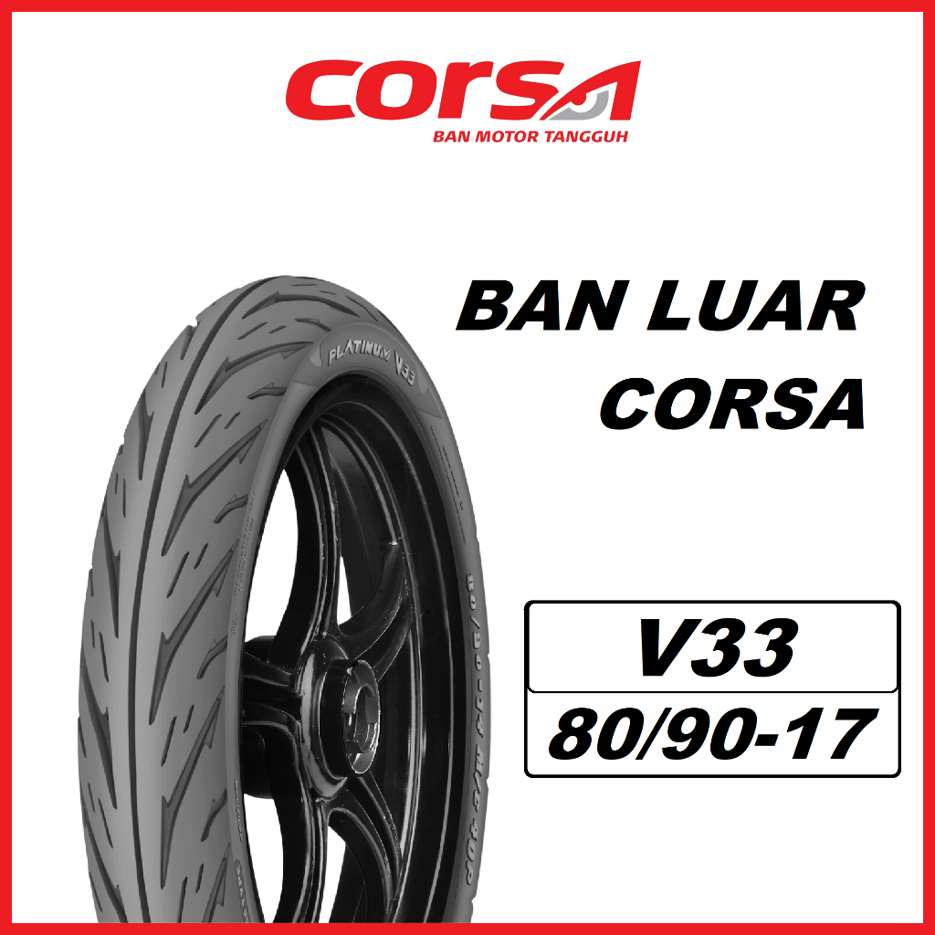 Ban Luar CORSA 80/90-17 V33 CORSA