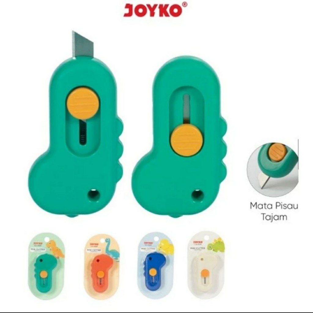 

Mini Cutter Joyko CU - 0509 Kecil Pisau Tajam kuat CU 0809 Kater warna