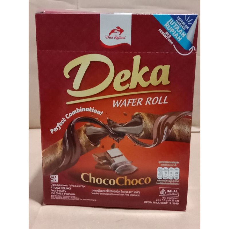 

Deka Coklat 7gr 1box isi 24
