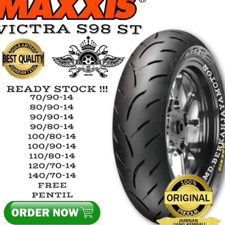 Promo Ban tubeless maxxis victra ring 14 1 original produksi terbaru r Terlaris