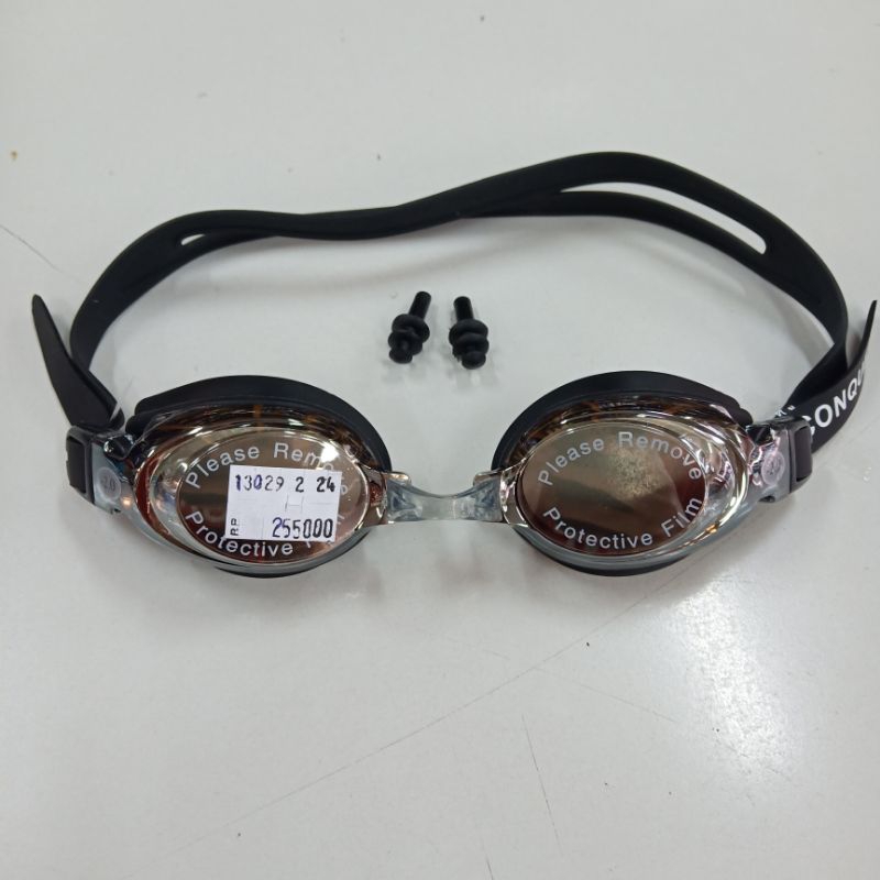 kaca mata kacamata goggles renang swimming minus optik conquest original