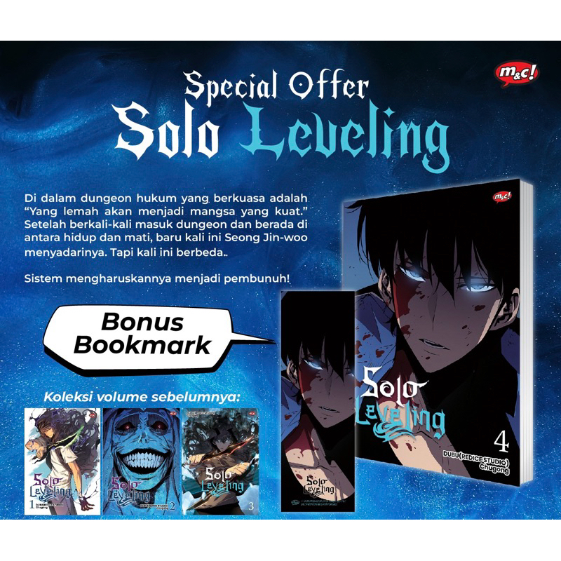 BA - Solo Leveling 04 (Komik) (Free Bookmark)