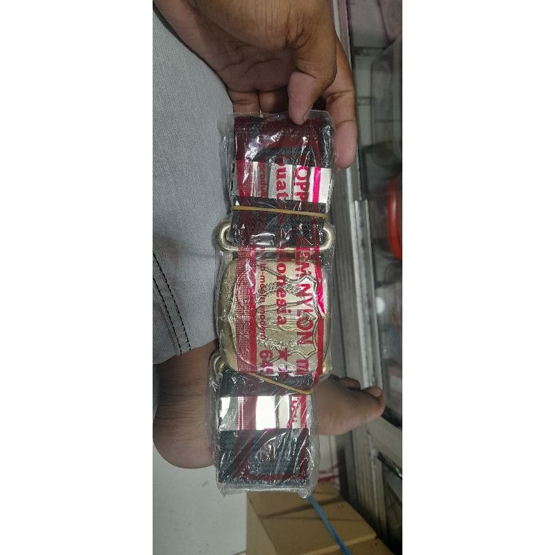 kopel PDL logo satpam warna wibing hitam ukuran standar
