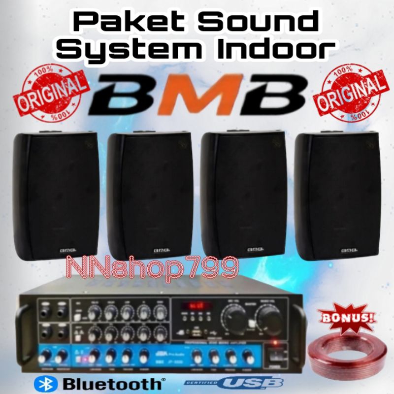 Paket Sound System Indoor BMB KG-511 / Sound Cafe Indoor BMB KG-511 Original 1