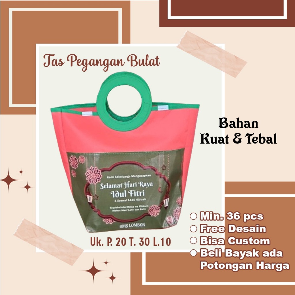 

TAS IDUL FITRI/PARSEL LEBARAN BIG SALE RAMADHAN