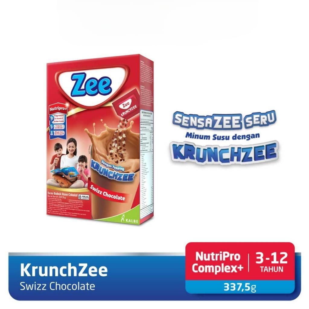 

[350 Gram] Zee Reguler Swizz Vanilla / Swizz Chocolate Krunchzee 350 gr