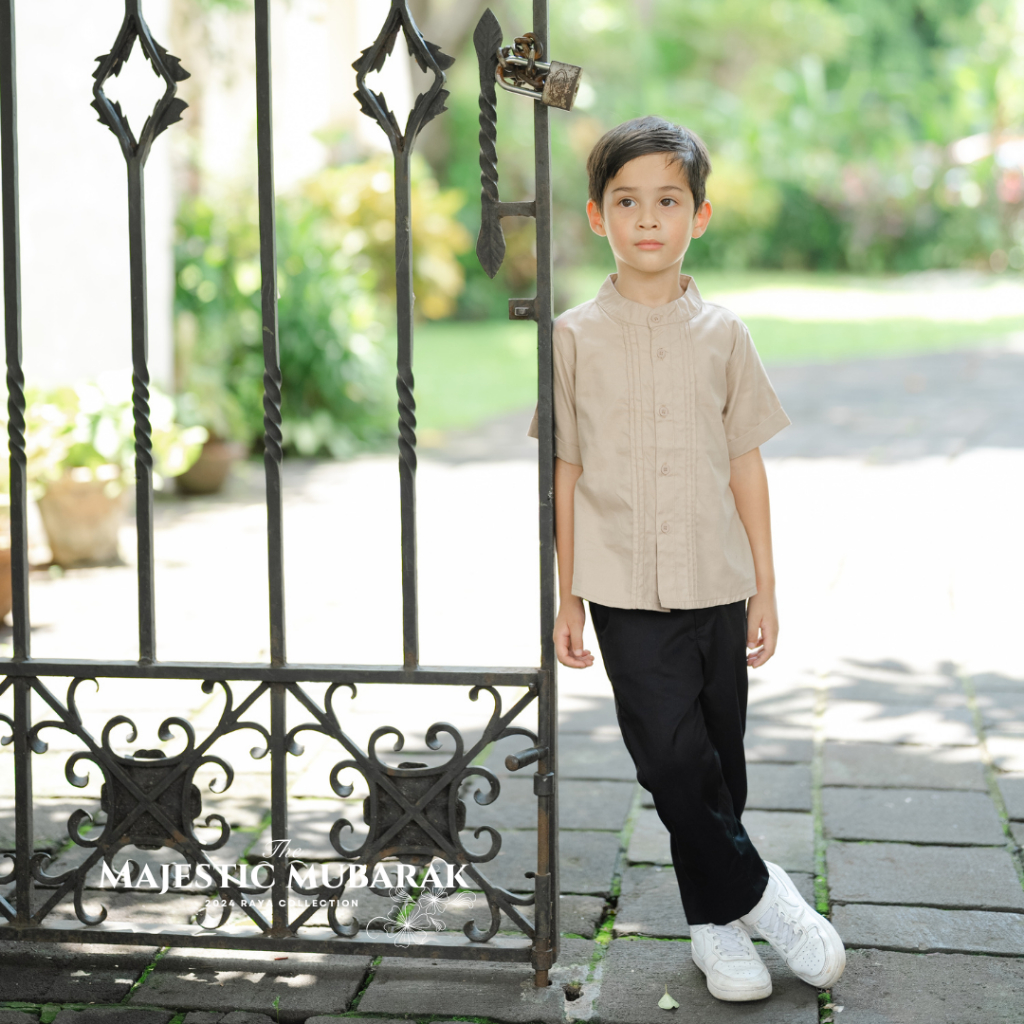 BUTTERNUT - KEENAN SHIRT | Atasan Koko Modern | Baju Anak Lebaran